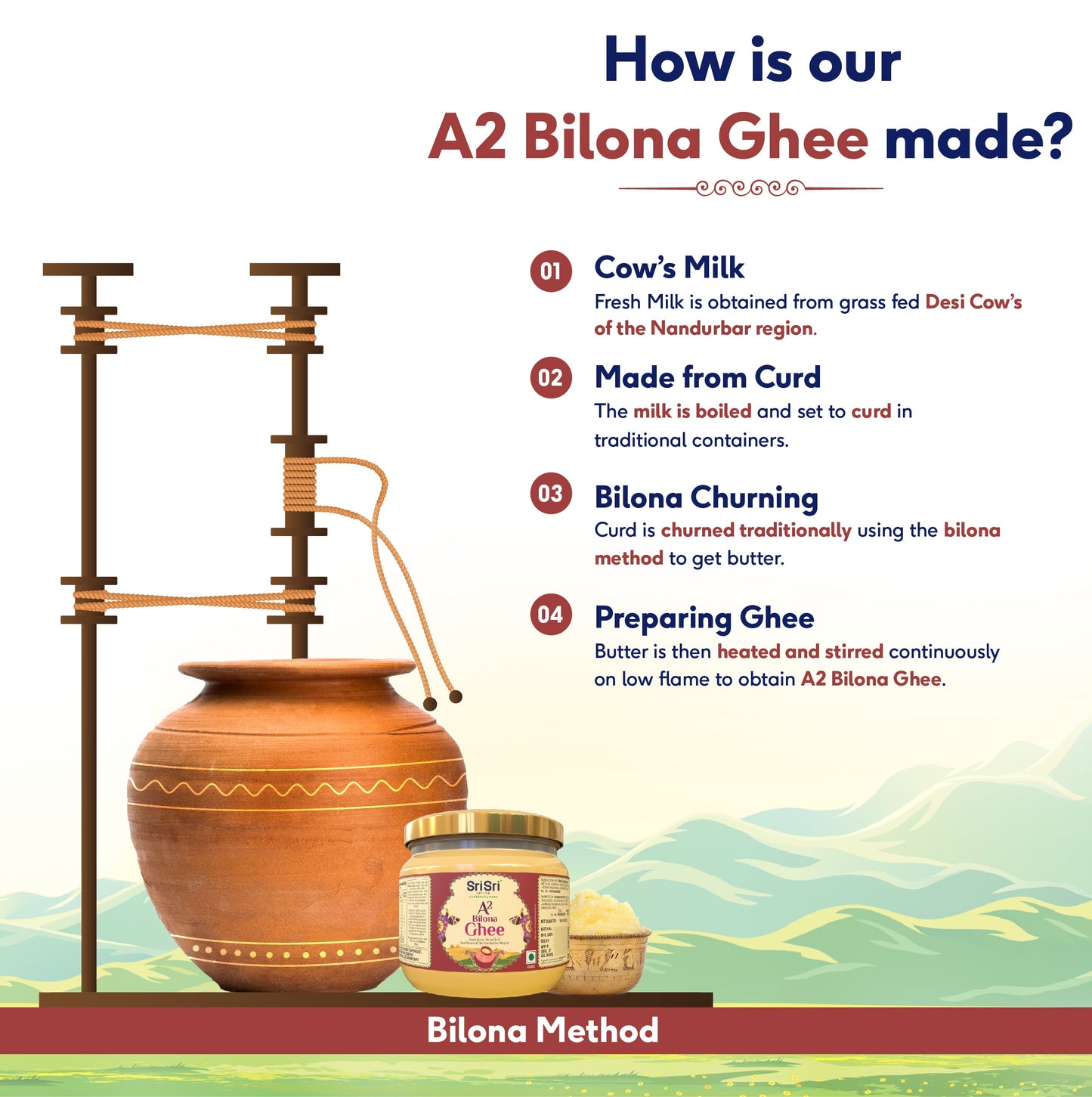 A2 Bilona Ghee 250 ml 250ml