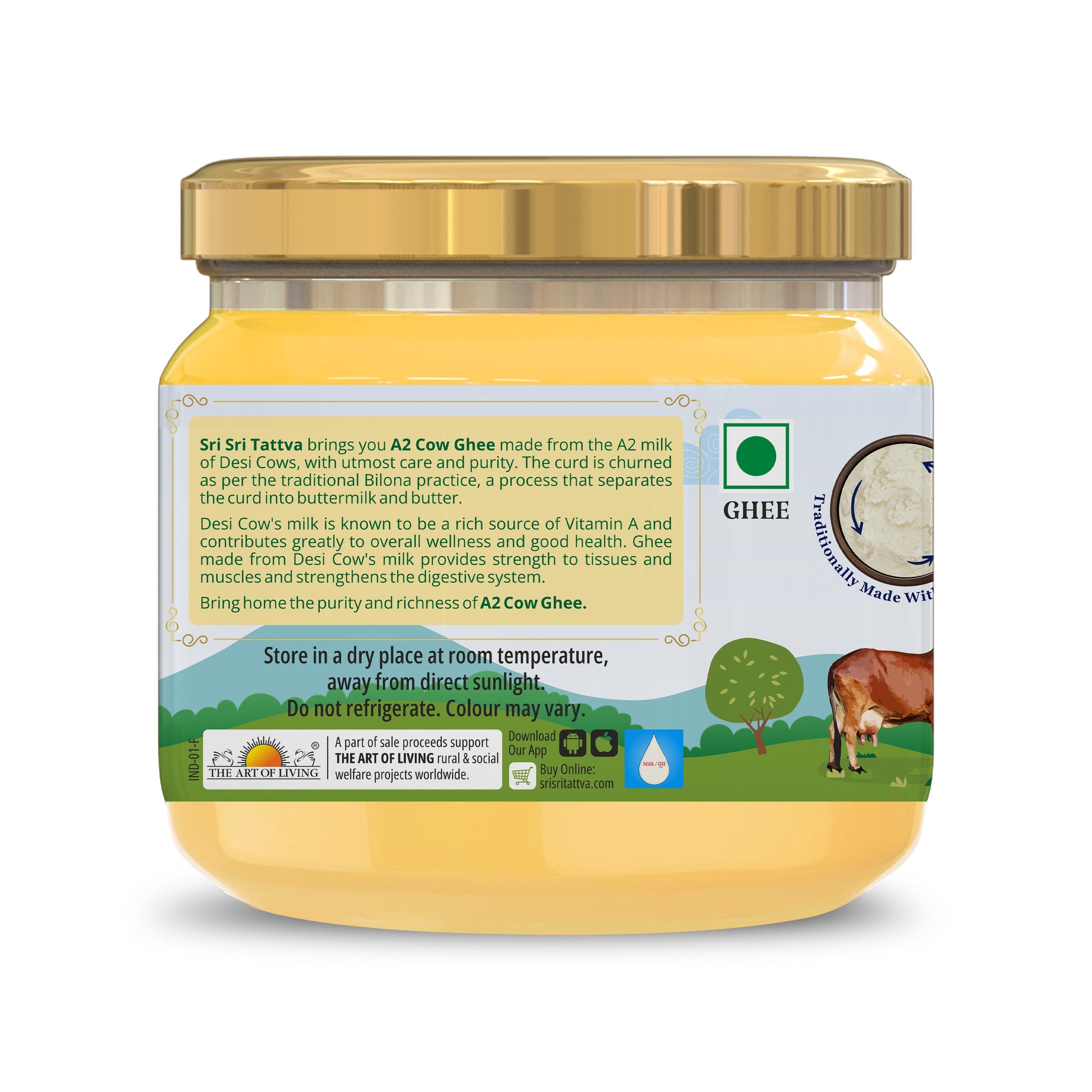 A2 Cow Ghee, 250 ml 250ml