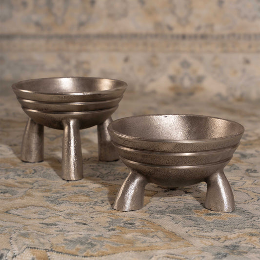 DRISHTI BOWLS スモール: 20.1(長さ) x 20.1(幅) x 11.5(高さ)、ラージ: 20.5(長さ) x 20.5(幅)