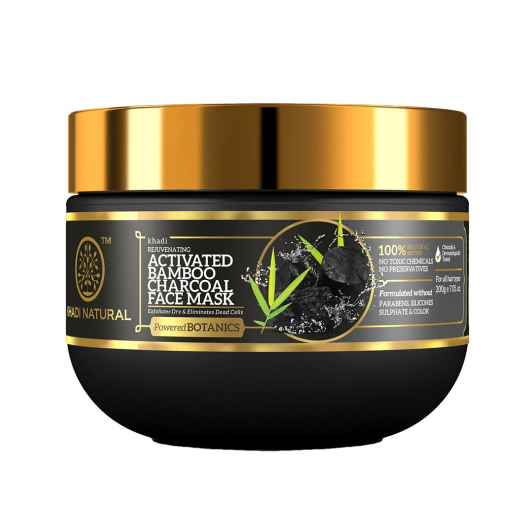 Activated Bamboo Charcoal Face Mask 200gm