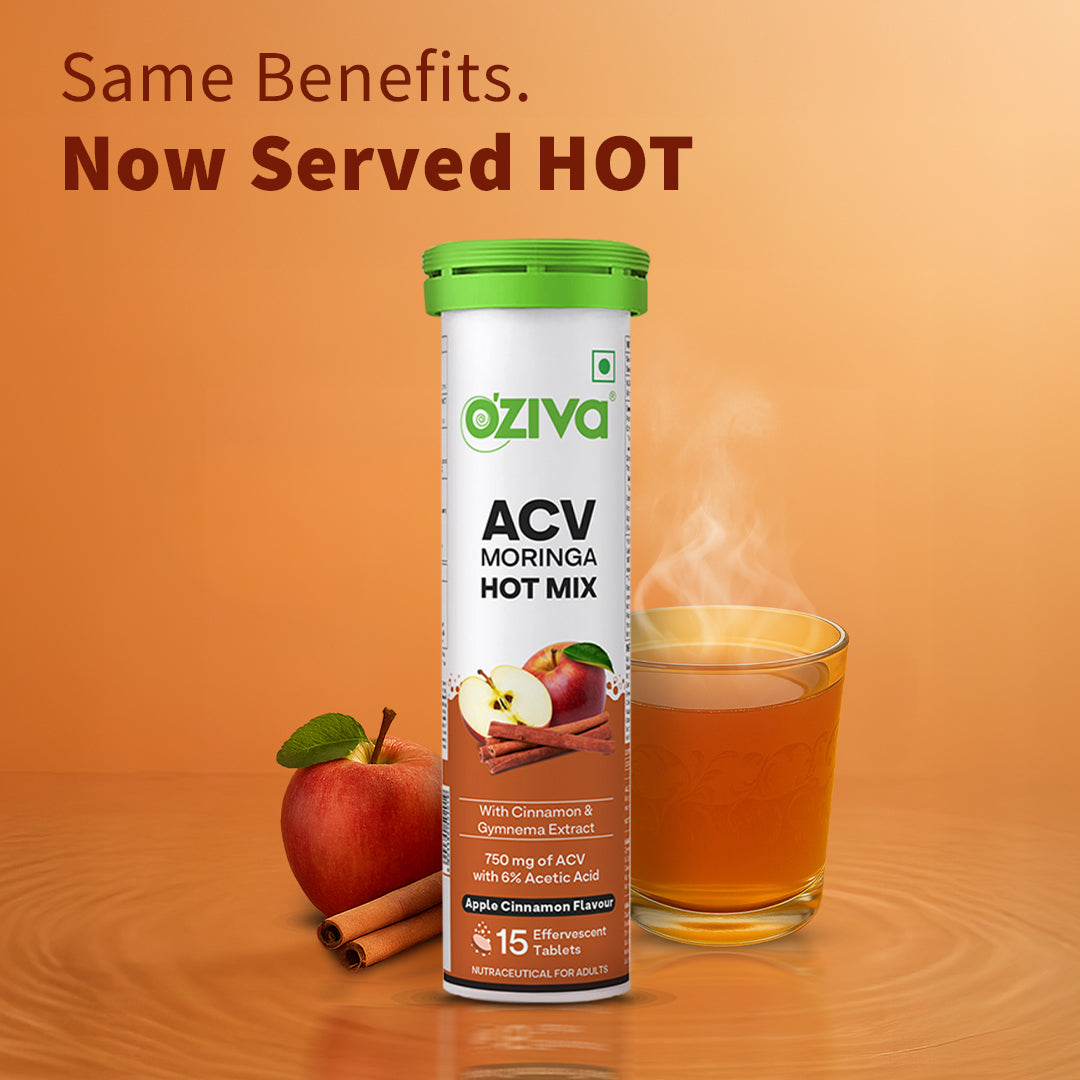 ACV Moringa Hot Mix Apple Cinnamon for Craving Control 15 Tablets 15 Tablets