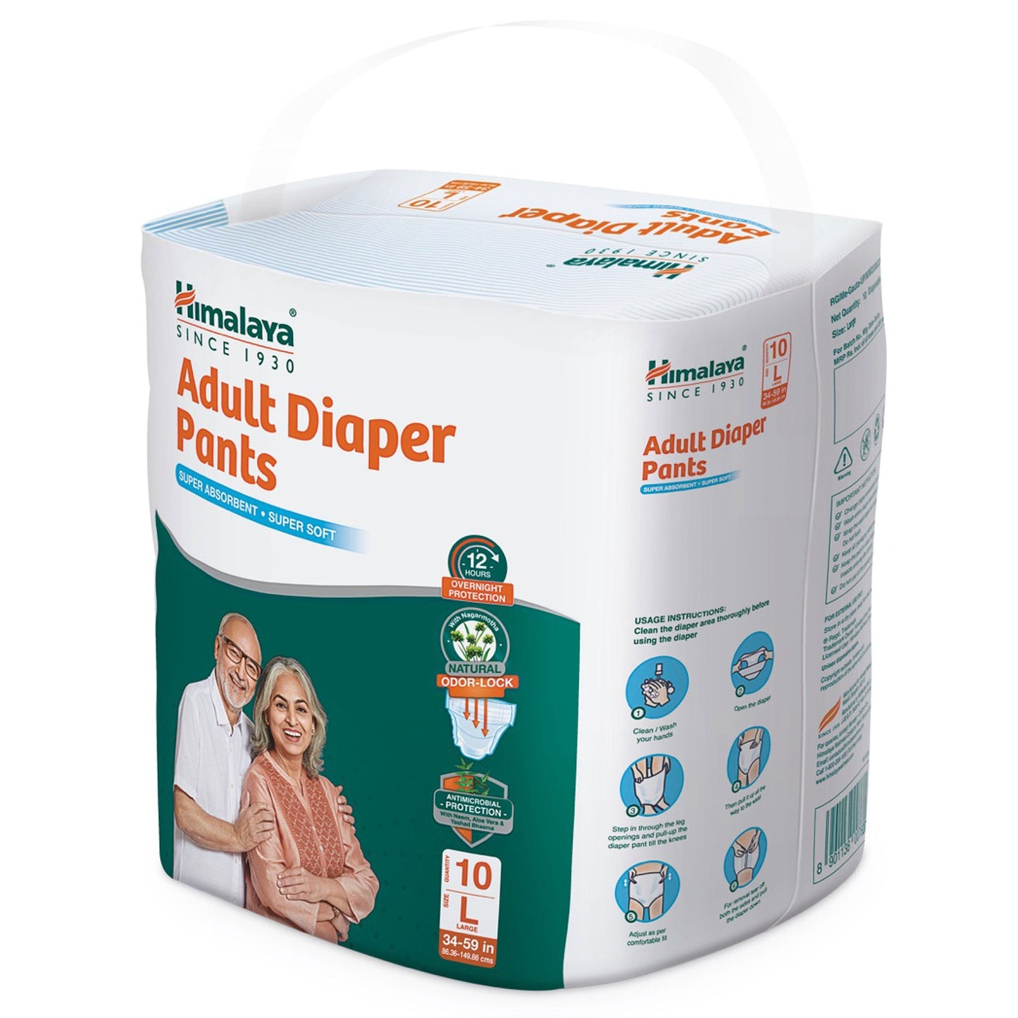 Adult Diaper Pants Medium - 10's Pack