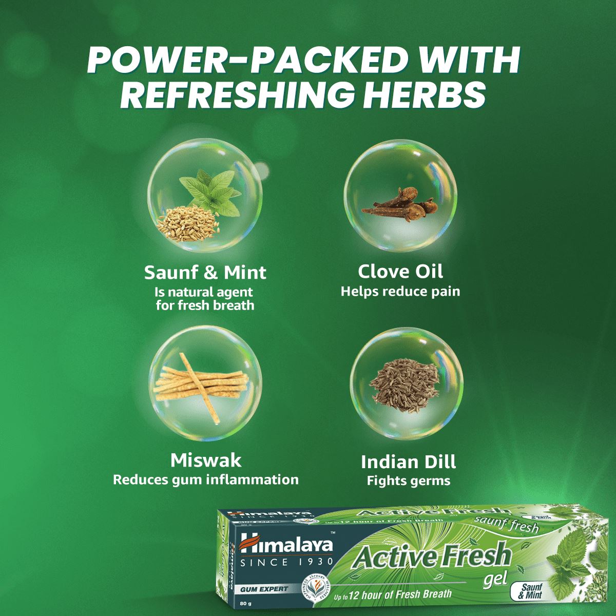 Active Fresh Gel 80g