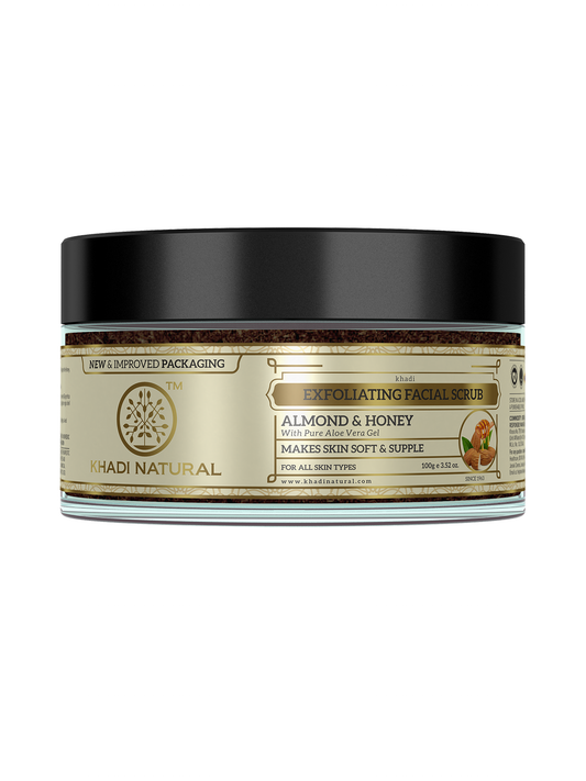 Almond & Honey Exfoliating Facial Scrub 100gm