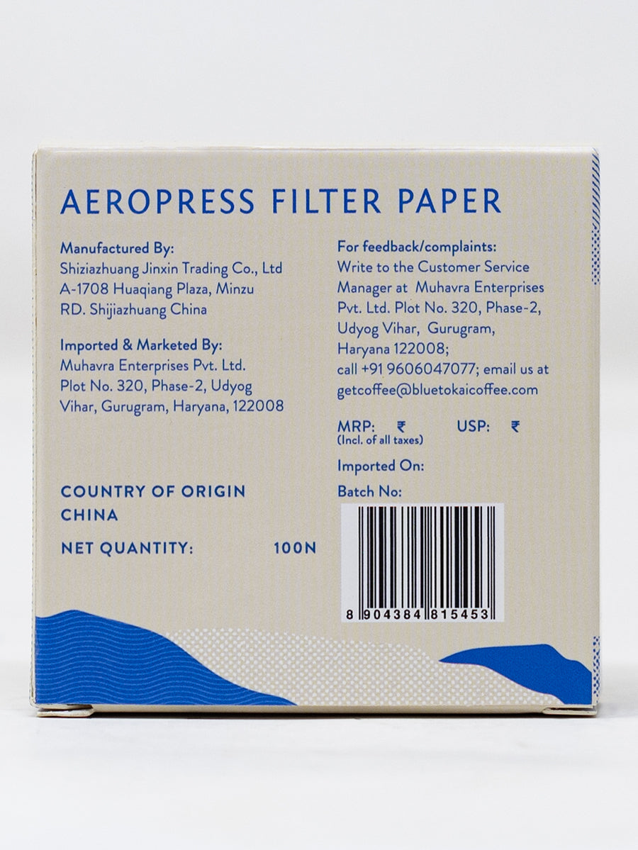 AeroPress Coffee Filter Paper 100 filters