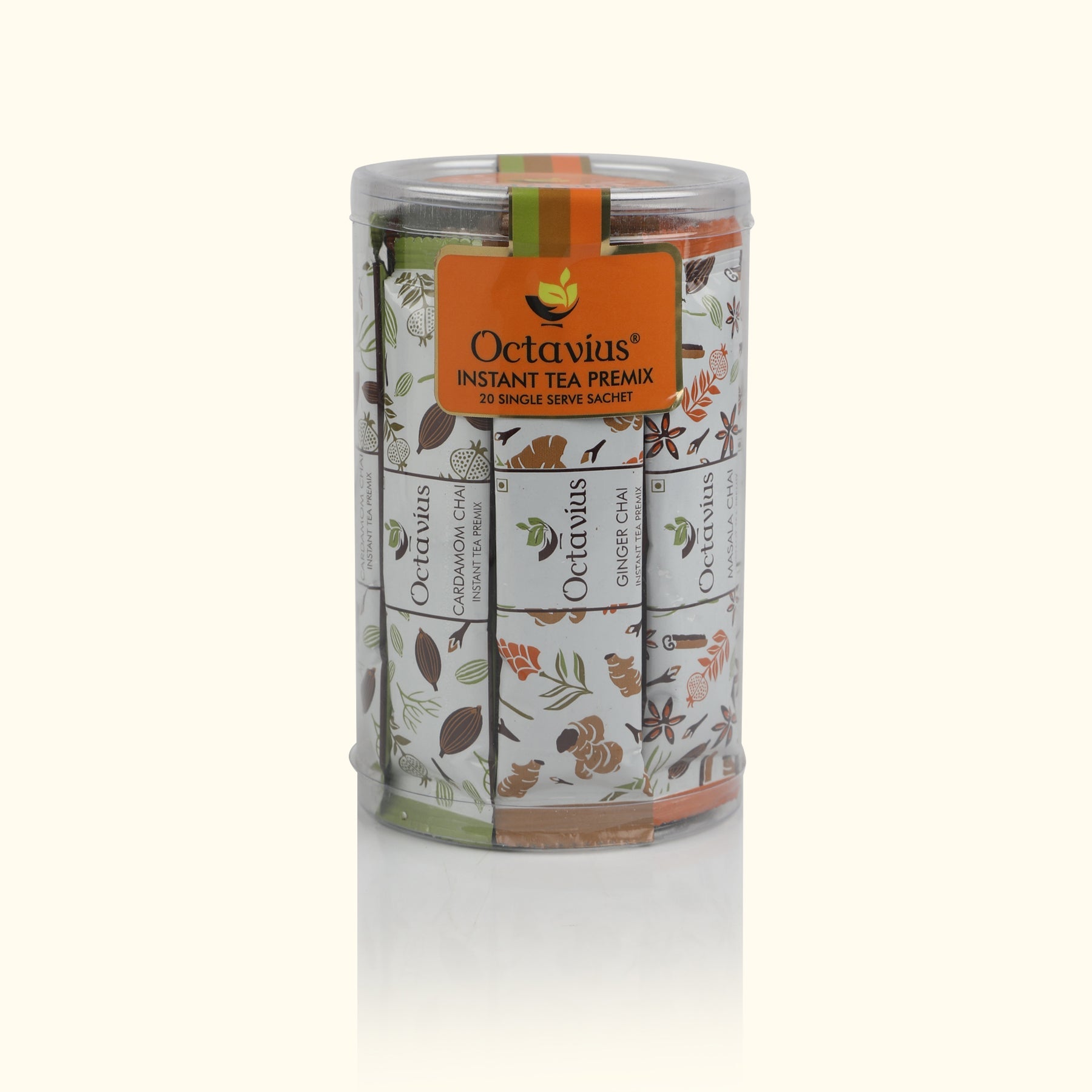 3 in 1 Instant Premix - Indian Masala, Cardamom & Ginger 15 Sachets