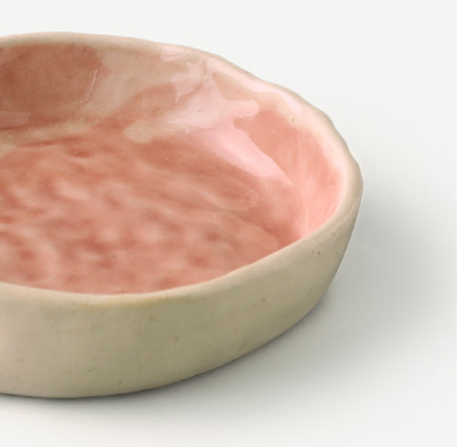 MOIRA ROSE PLATTER (SET OF 2) 14.5(長さ) x 14.5(幅) x 2.3(高さ); 直径: 14.5