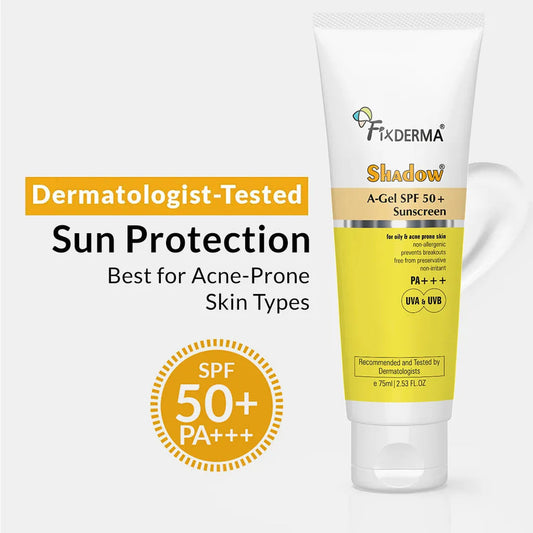 【Fixderma】 Shadow A gel SPF 50+ Sunscreen｜シャドウ A-ジェル SPF50+ サンスクリーン｜75ml