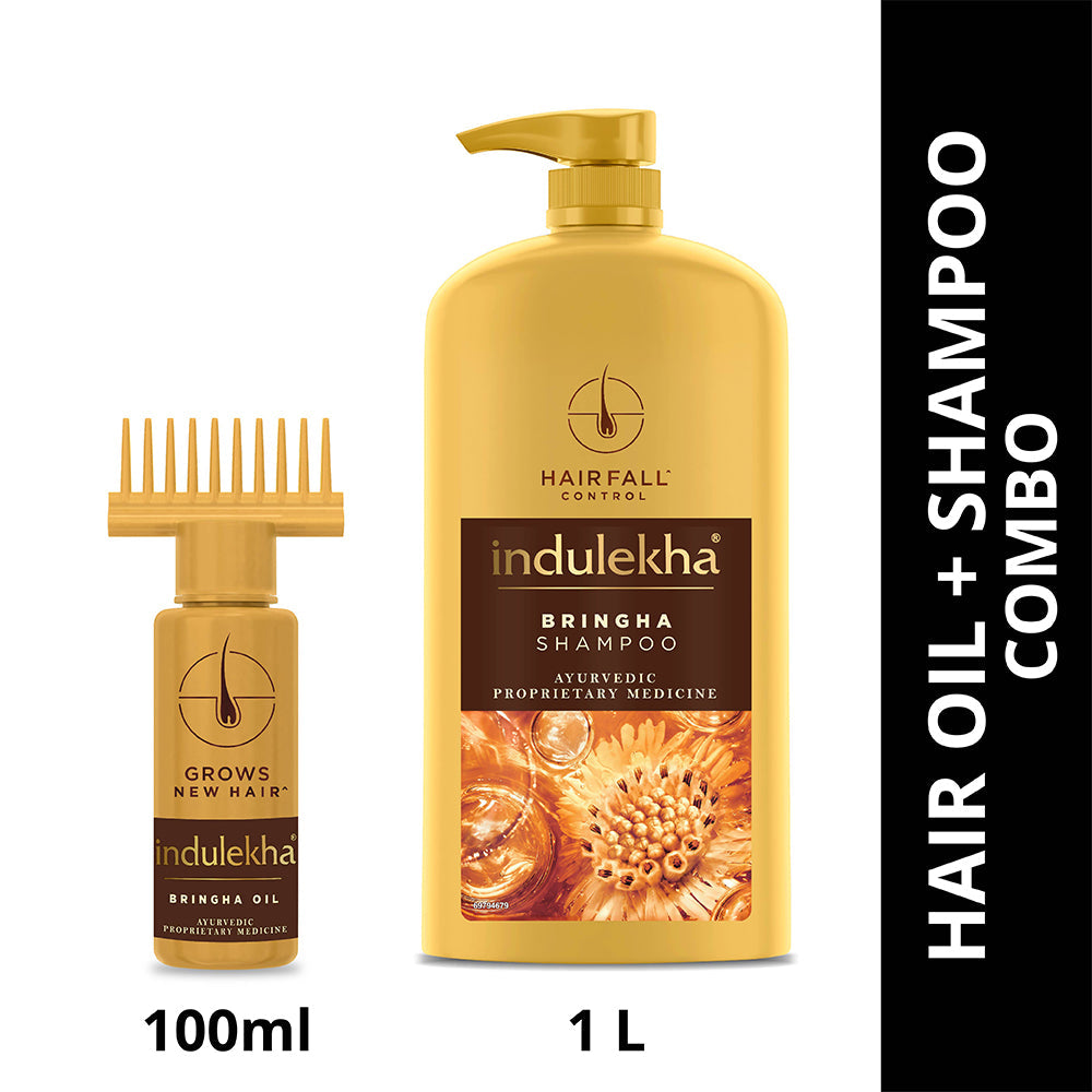 Bringha: Oil 100ml + Shampoo 1000ml