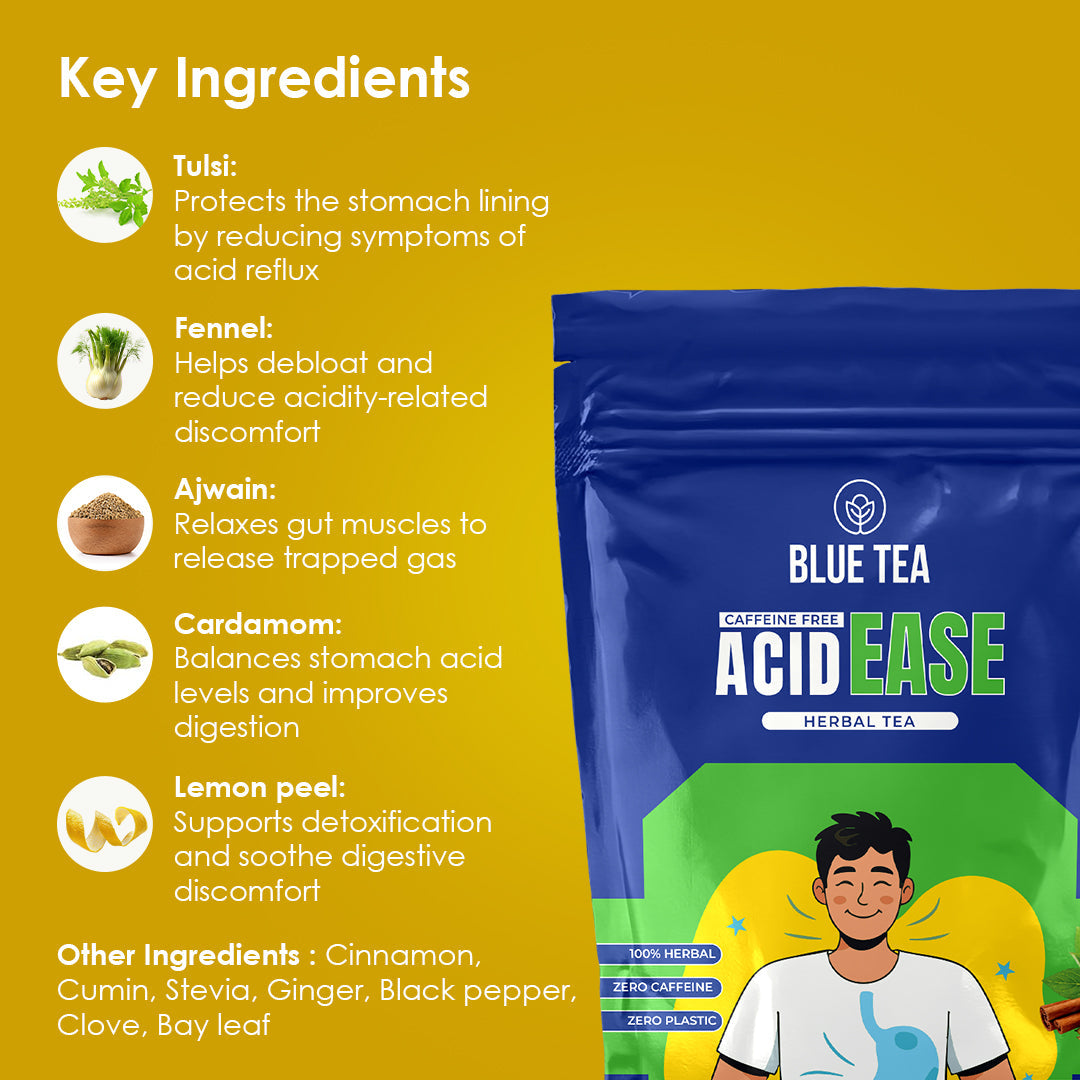 Acid Ease Herbal Tea - 60 Tea Bags 60 Tea Bags