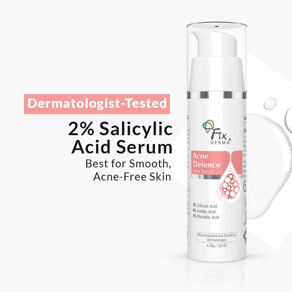 【Fixderma】 Acne Defence Face Serum｜肌荒れケアディフェンス フェイスセラム｜30g