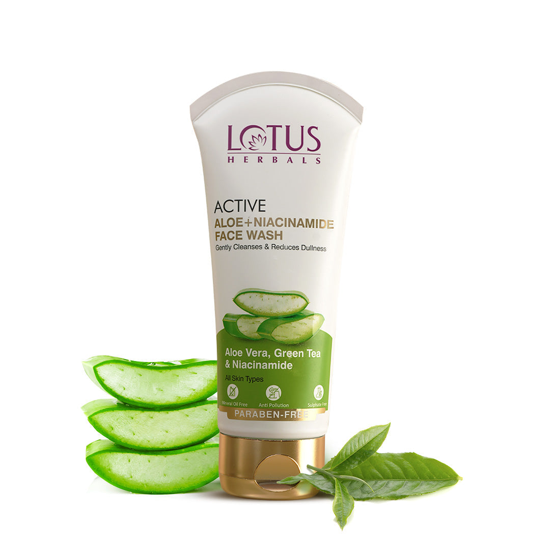 Active Aloe + Niacinamide Face Wash 100g