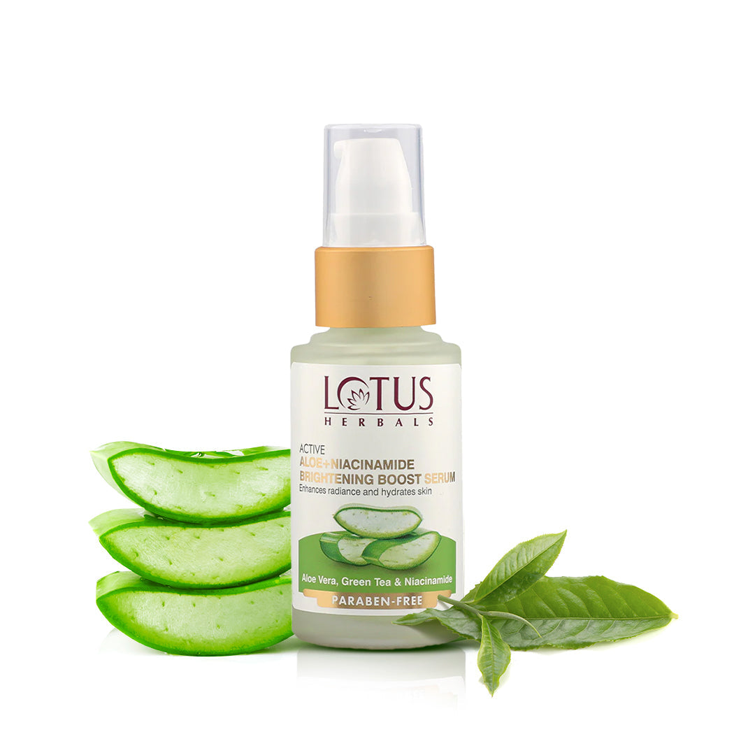 Active Aloe + Niacinamide Brightening Boost Serum 30 ml