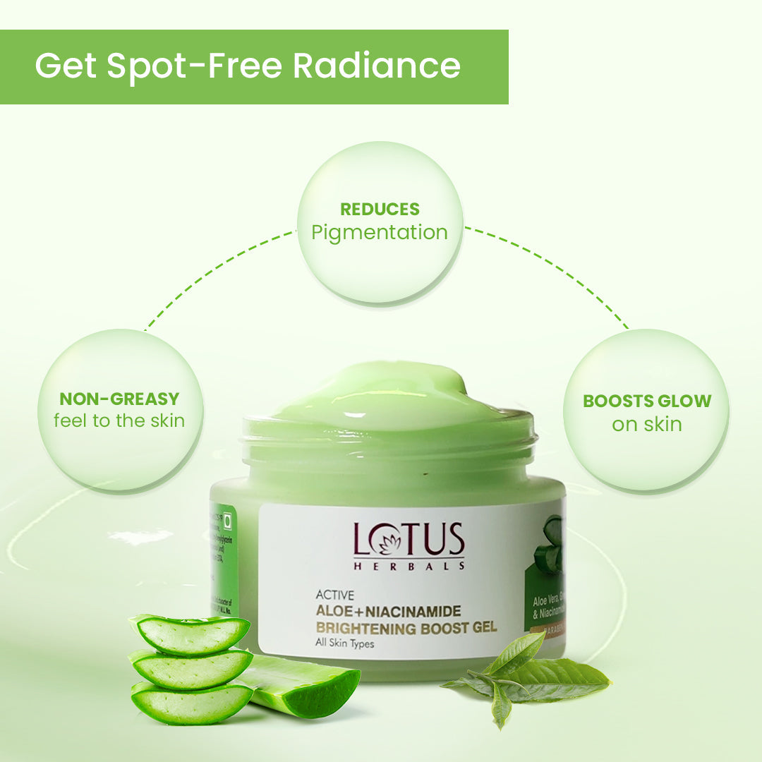 Active Aloe + Niacinamide Brightening Boost Gel 50 g