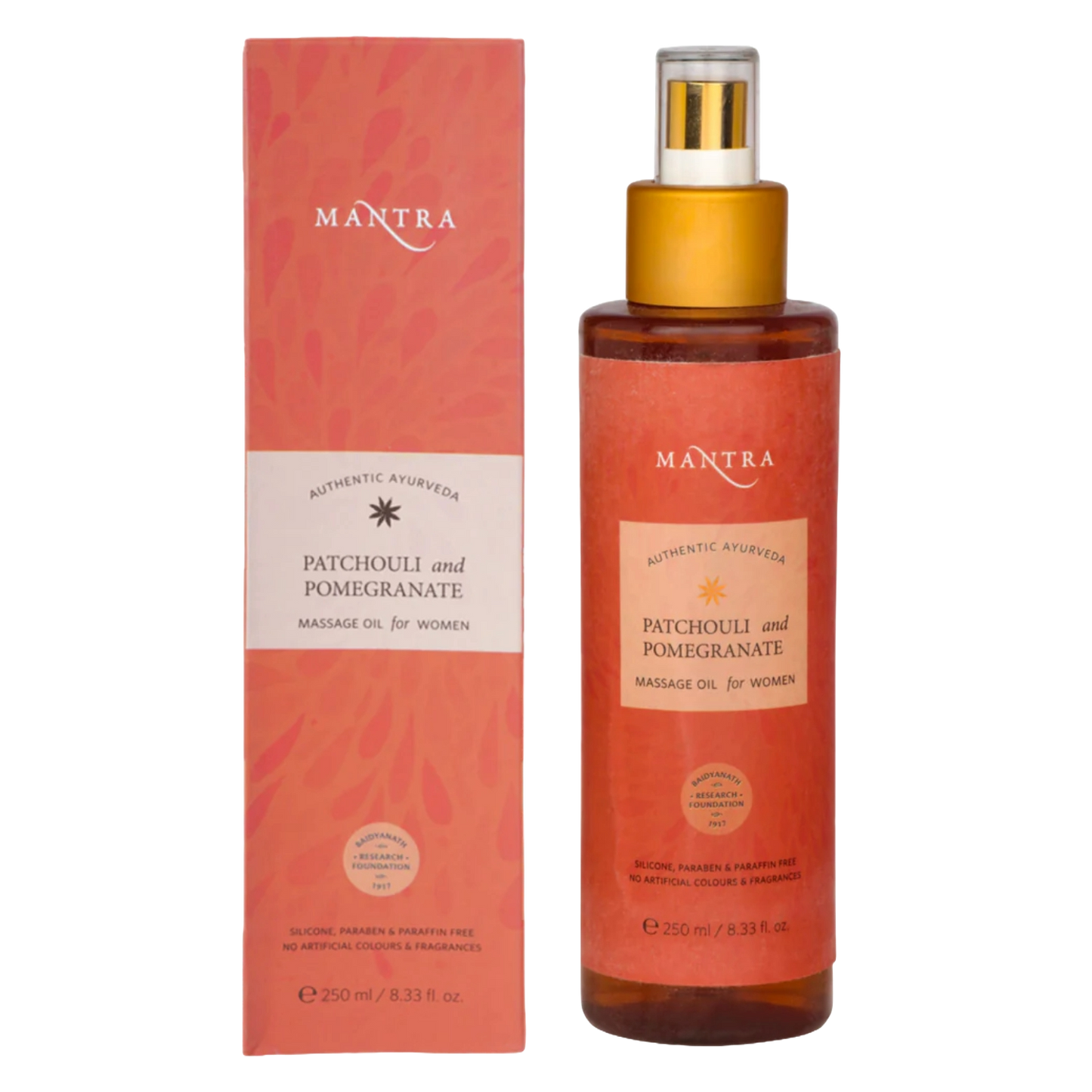Patchouli And Pomegranate Massage Oil