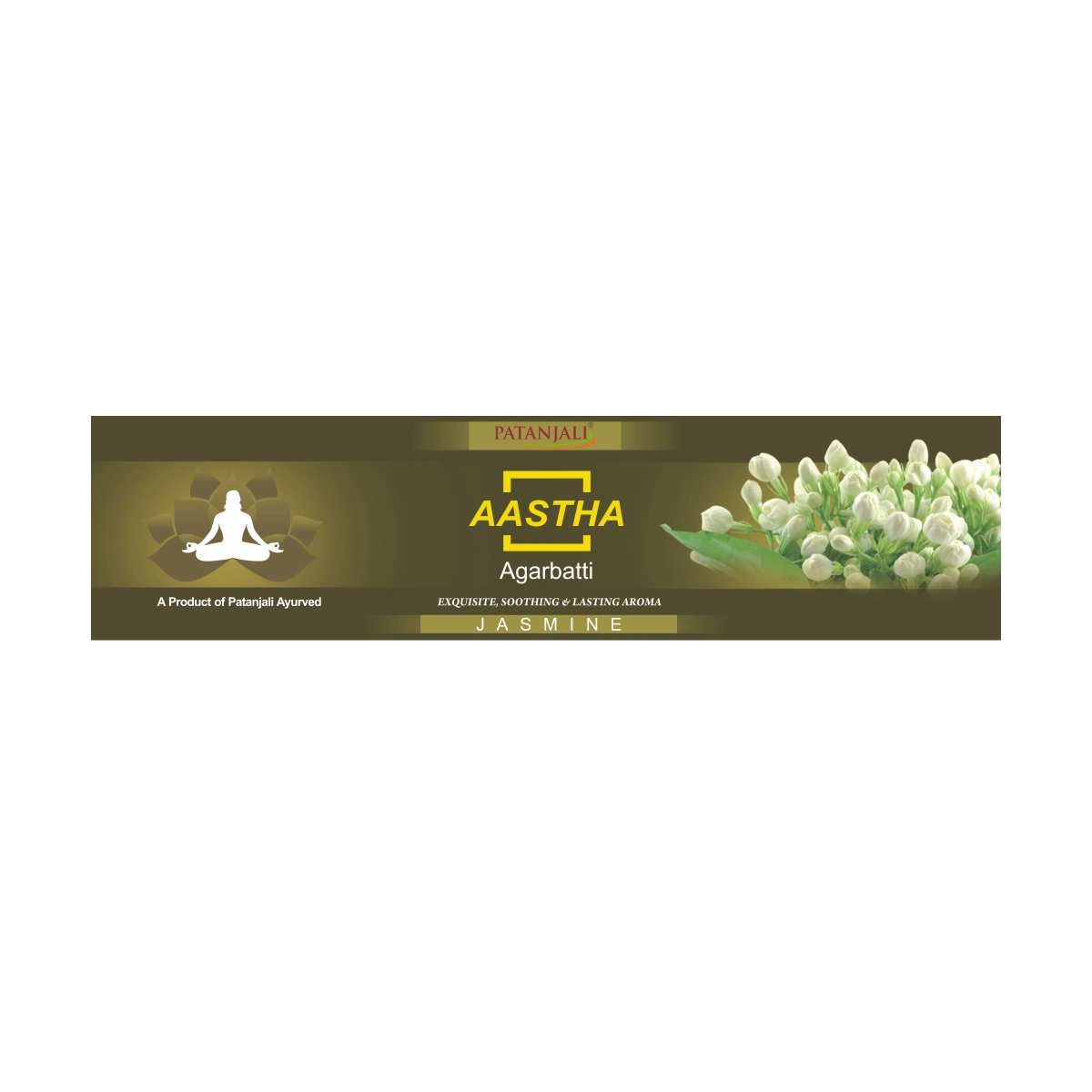 Aastha Agarbatti Jasmine - 18 Stick (22 g)