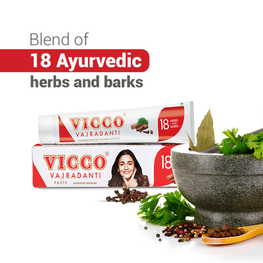 【Vicco】 Vajradanti Paste｜ヴァジュラダンティ ペースト｜20g