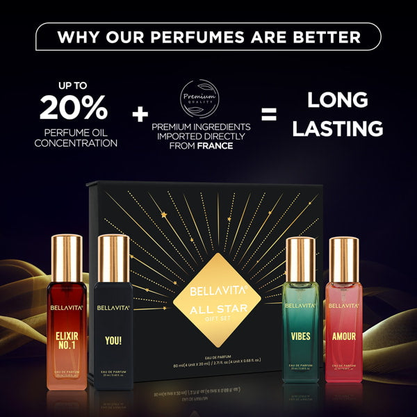 All Star Gift Set - 4 x 20ml 20ml