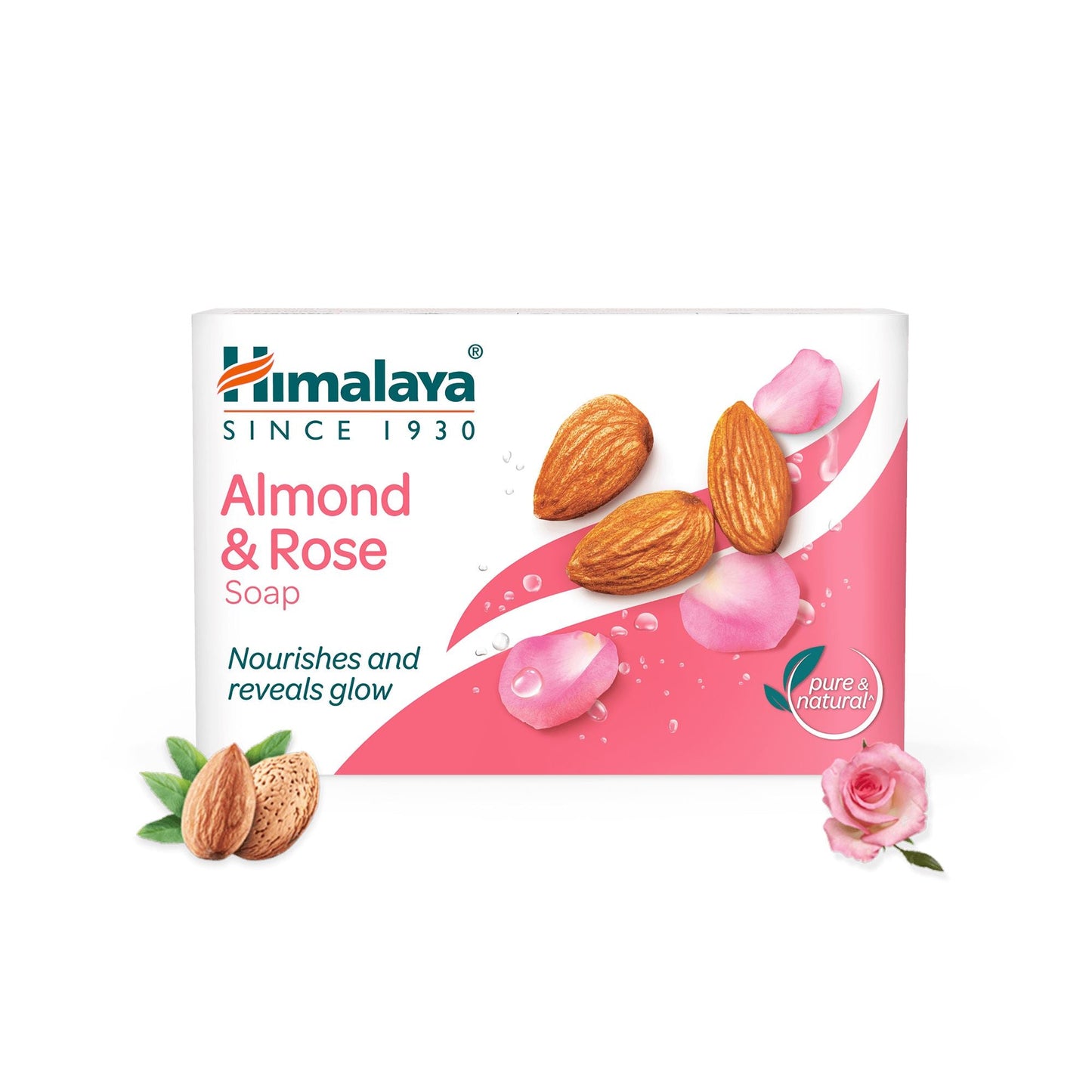 【Himalaya】 Almond & Rose Soap｜アルモンドロセソアプ