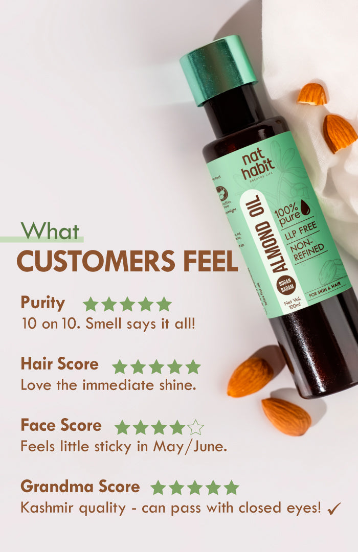 Pure Almond (Badam) Oil 100ml