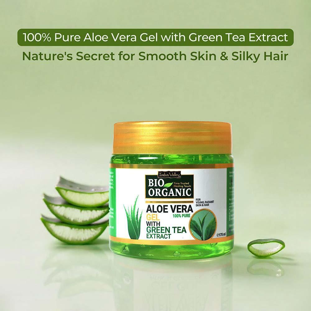Bio Organic Pure Aloe Vera Gel - Pack of 4