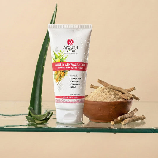 Aloe & Ashwagandha Moiturizing Face Wash 150ml 150ml