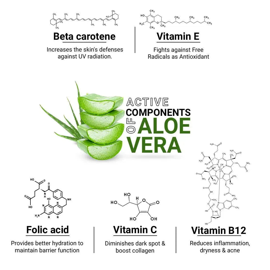 Aloe Vera Gel Moisturizer , Repairing, Soothing, Glowing & Radiant Skin- Ultimate for Skin & Hair 160ml x 3