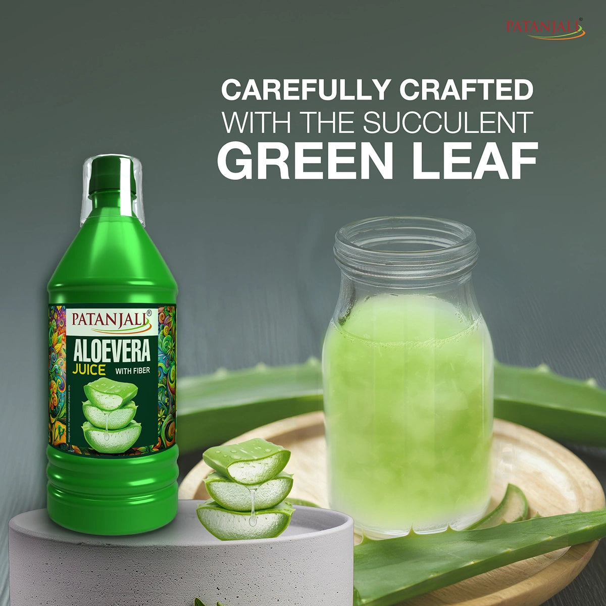 Patanjali Aloevera Juice With Fiber (1000 ml)