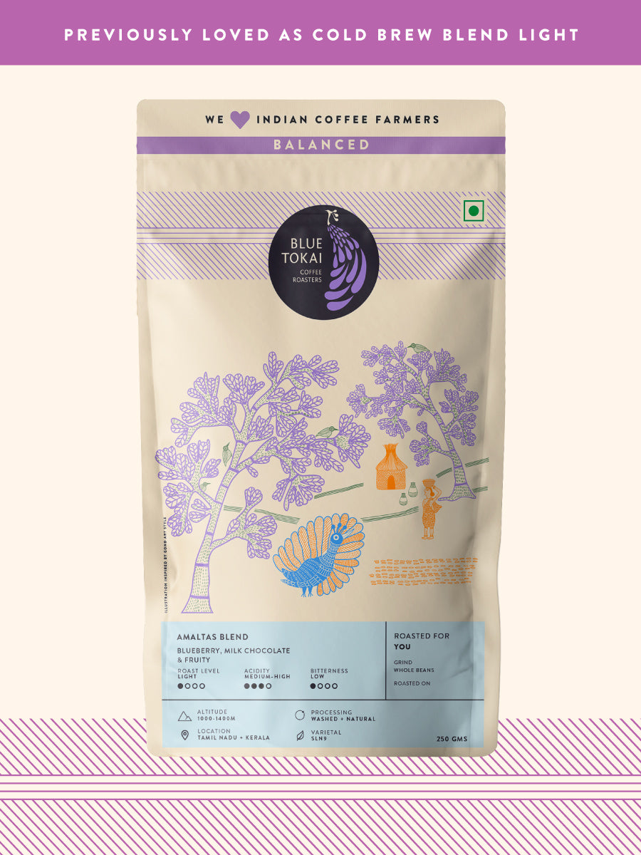 Amaltas Blend Ground for Pour Over 250g