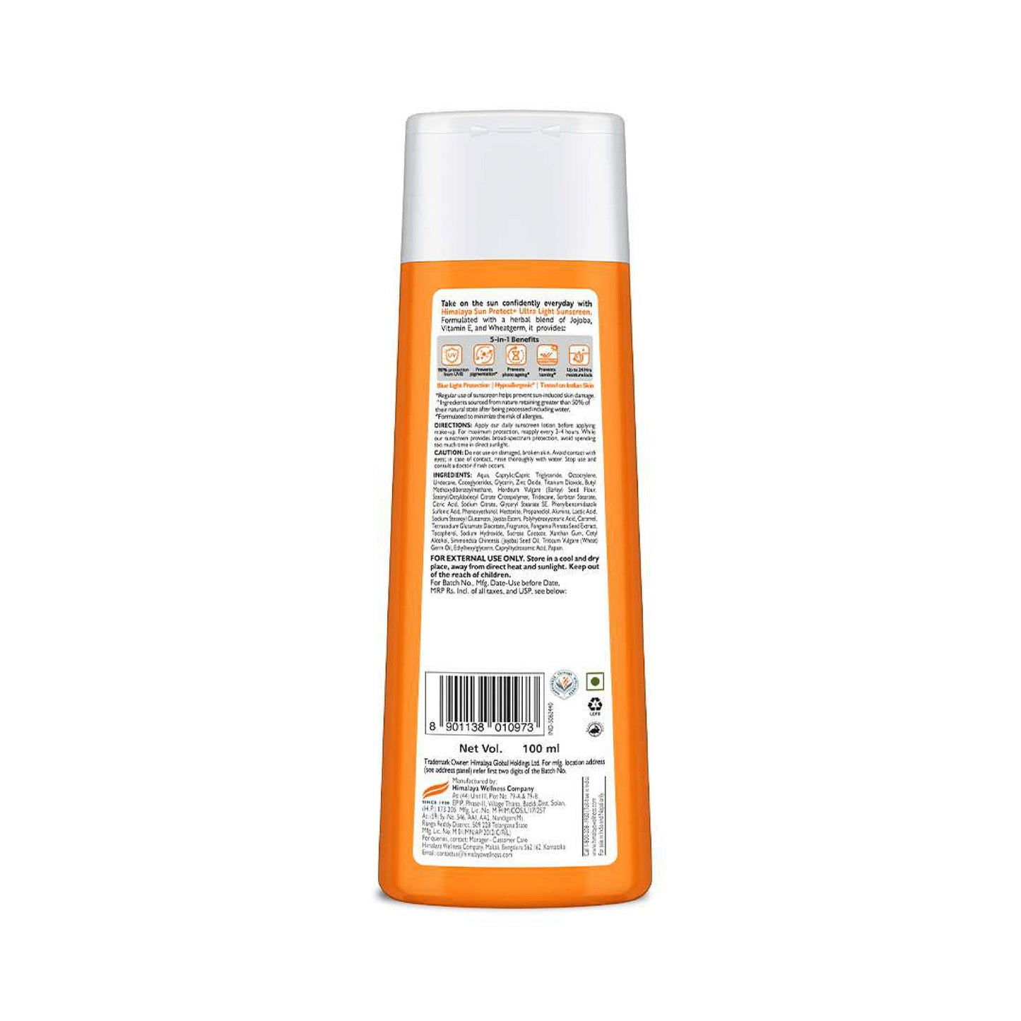 Himalaya Sun Protect+ Ultra-Light Sunscreen 50g Light Tint