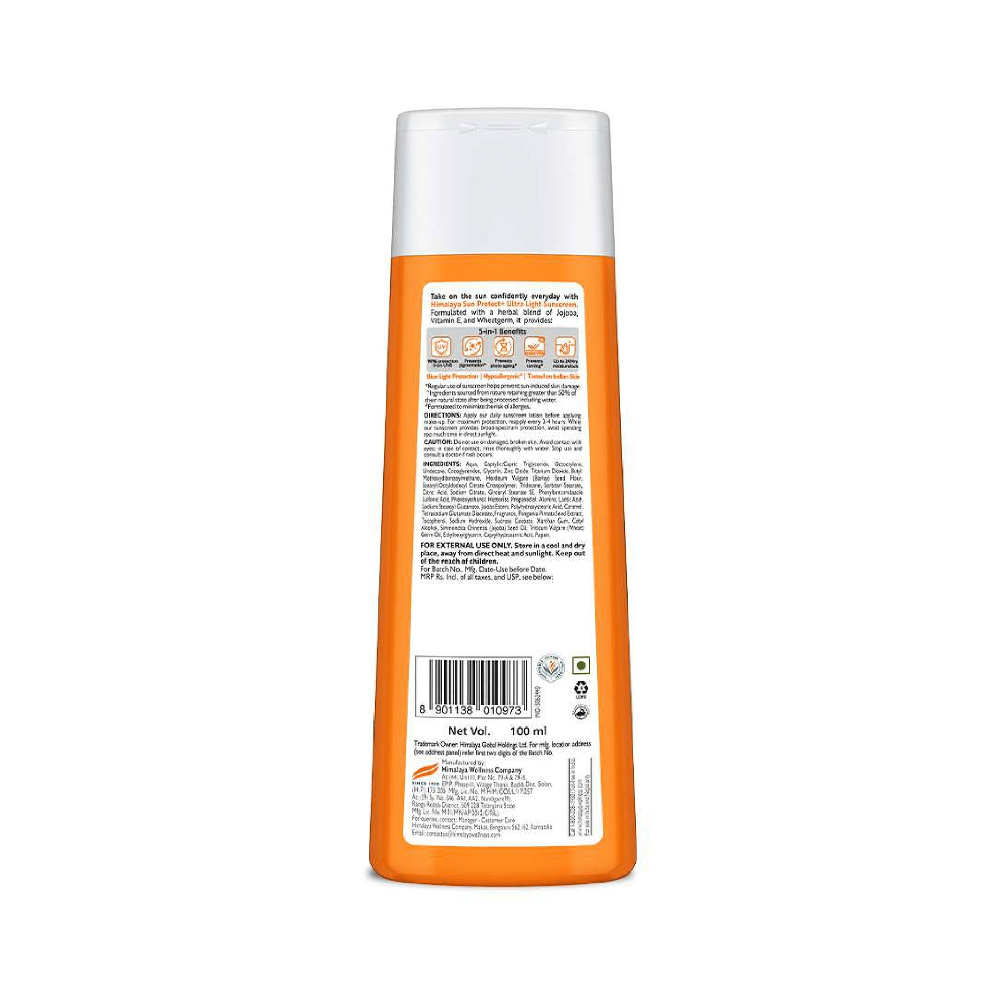 Himalaya Sun Protect+ Ultra-Light Sunscreen 50g Light Tint