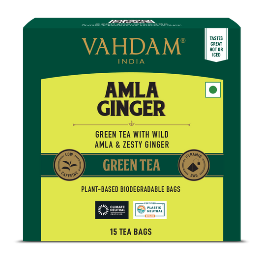 Amla Ginger Green Tea -  15 Count 15 Count