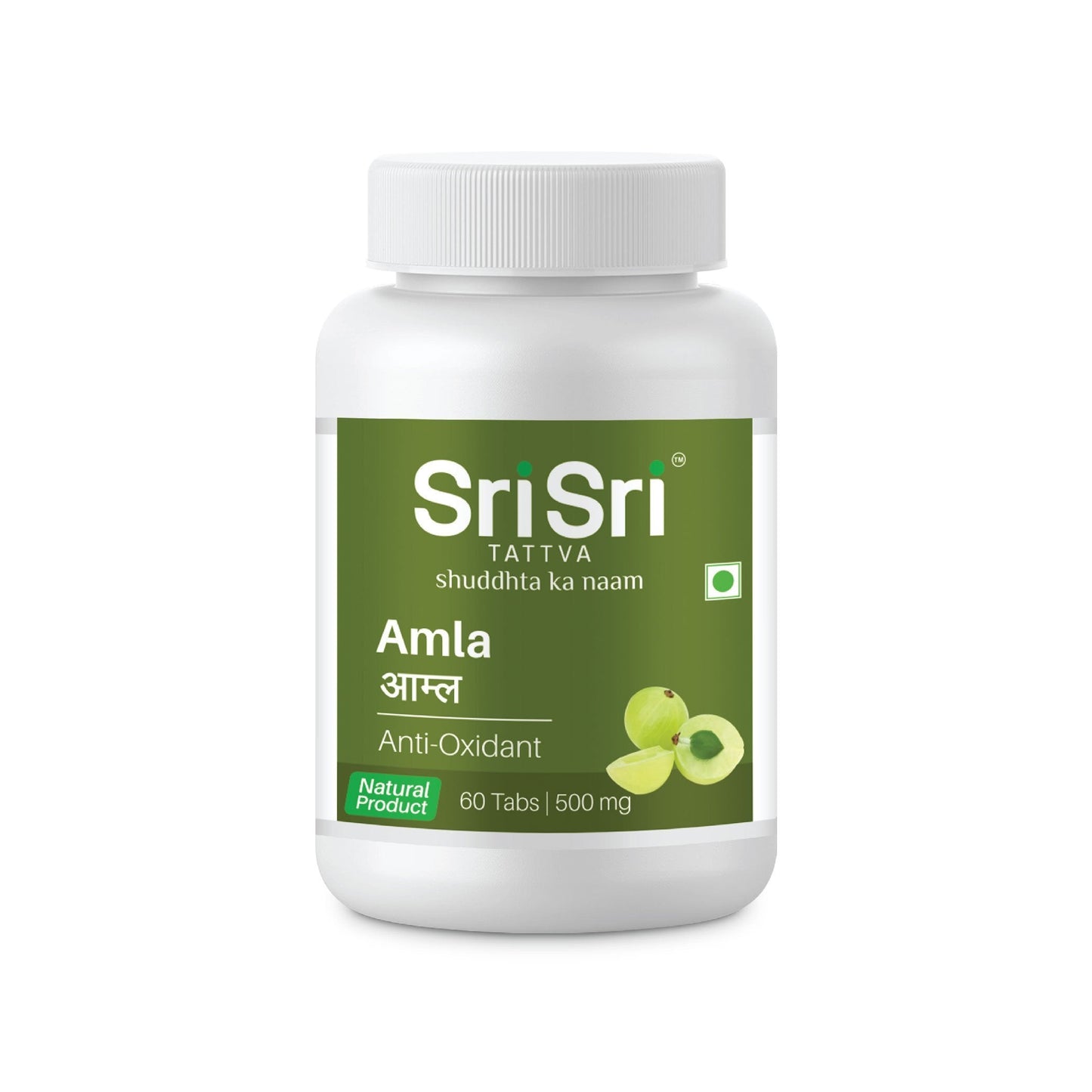 【Sri Sri Tattva】 Amla Antioxidant Tablets｜ アムラ 抗酸化タブレット｜ 60錠