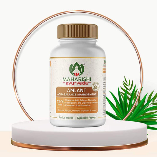 Maharishi Ayurveda Amlant Tablet-Ayurvedic Support for Gut Health & Acidity