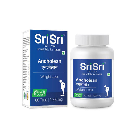【Sri Sri Tattva】 Ancholean Weight Management Supplement｜ アンコレアン 体重管理サプリメント｜ 60錠