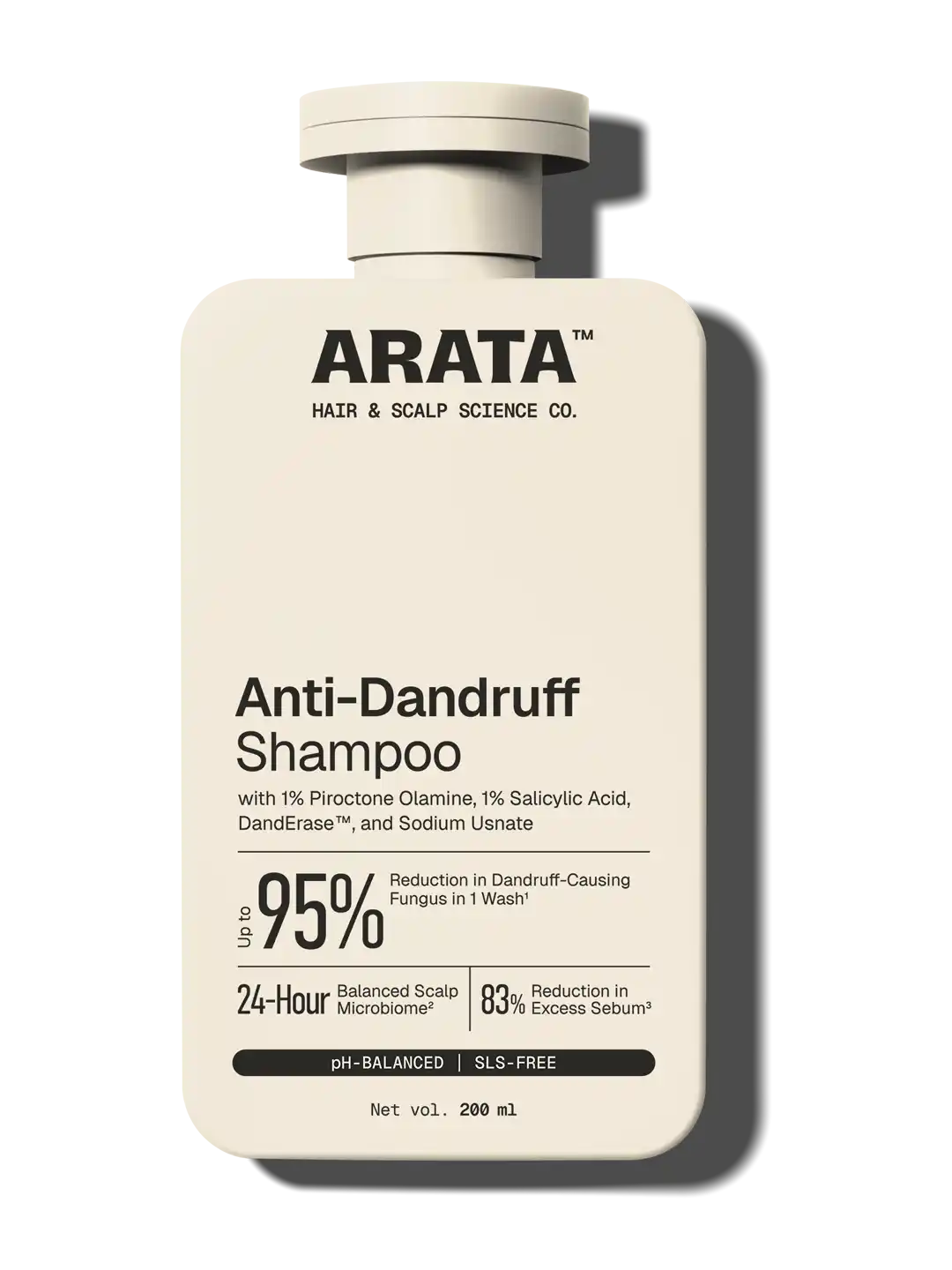 【Arata】 Anti-Dandruff Shampoo - 200 ml｜アンチダンドラフ シャンプー｜200 ml