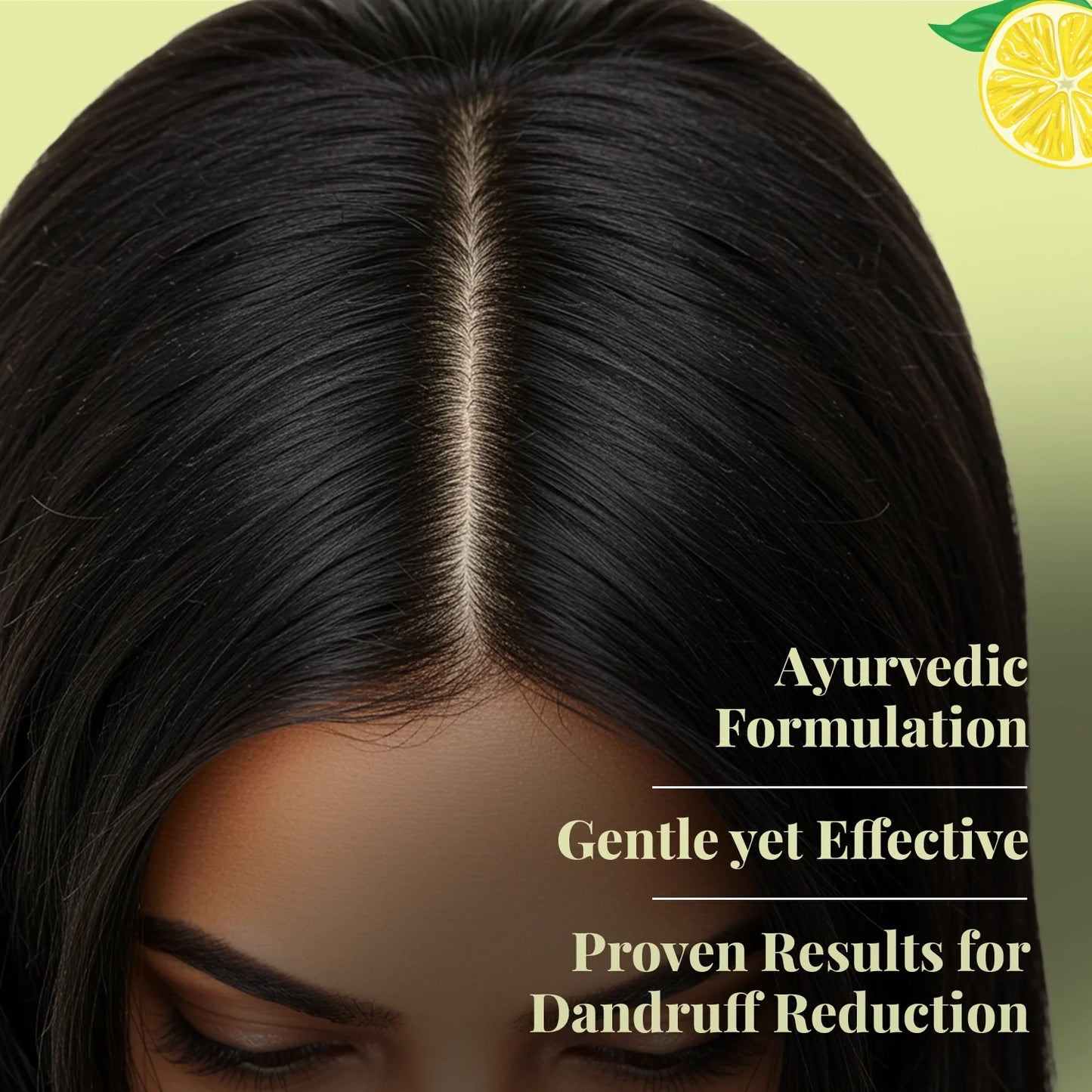 Anti Dandruff Shampoo | Lemon, Bhringraj & 12 Herbs 200ml