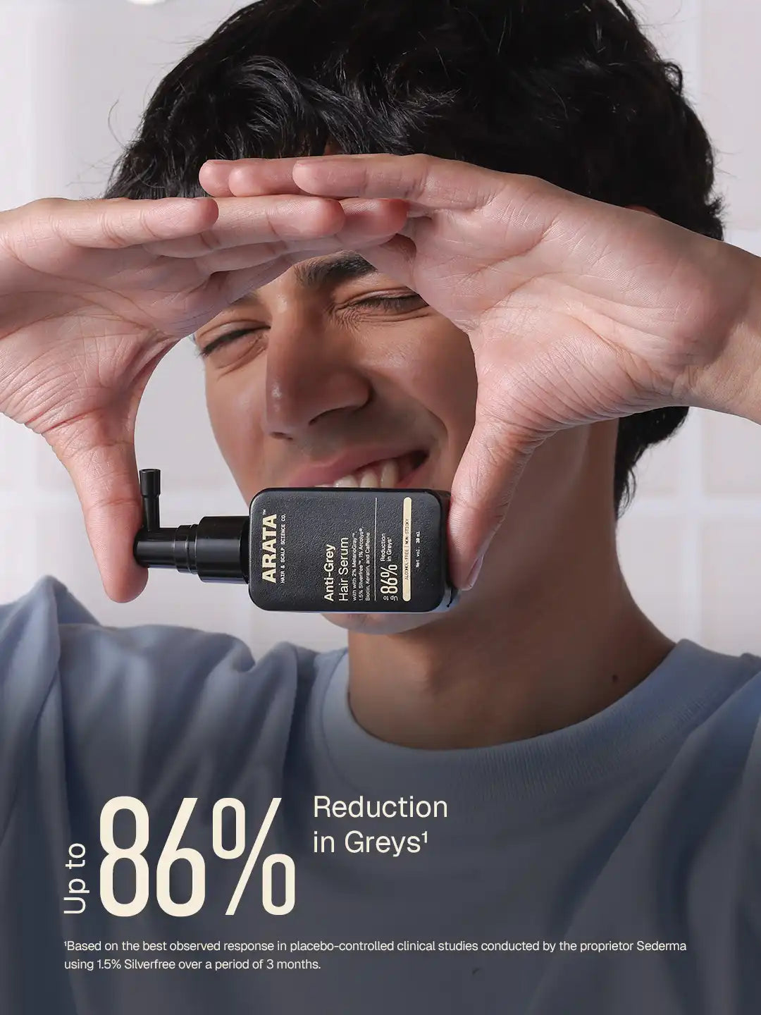 【Arata】 Anti-Grey Hair Serum - 50 ml｜アンチグレイ ヘアセラム｜50 ml