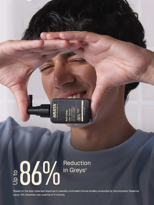【Arata】 Anti-Grey Hair Serum - 50 ml｜アンチグレイ ヘアセラム｜50 ml