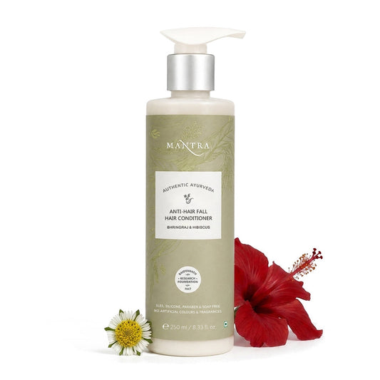 【Mantra Herbal】 Hair Strengthening Hair Conditioner Bhringraj & Hibiscus｜ヘアケアコンディショナー ブリンガラージ＆ハイビスカス｜250ml