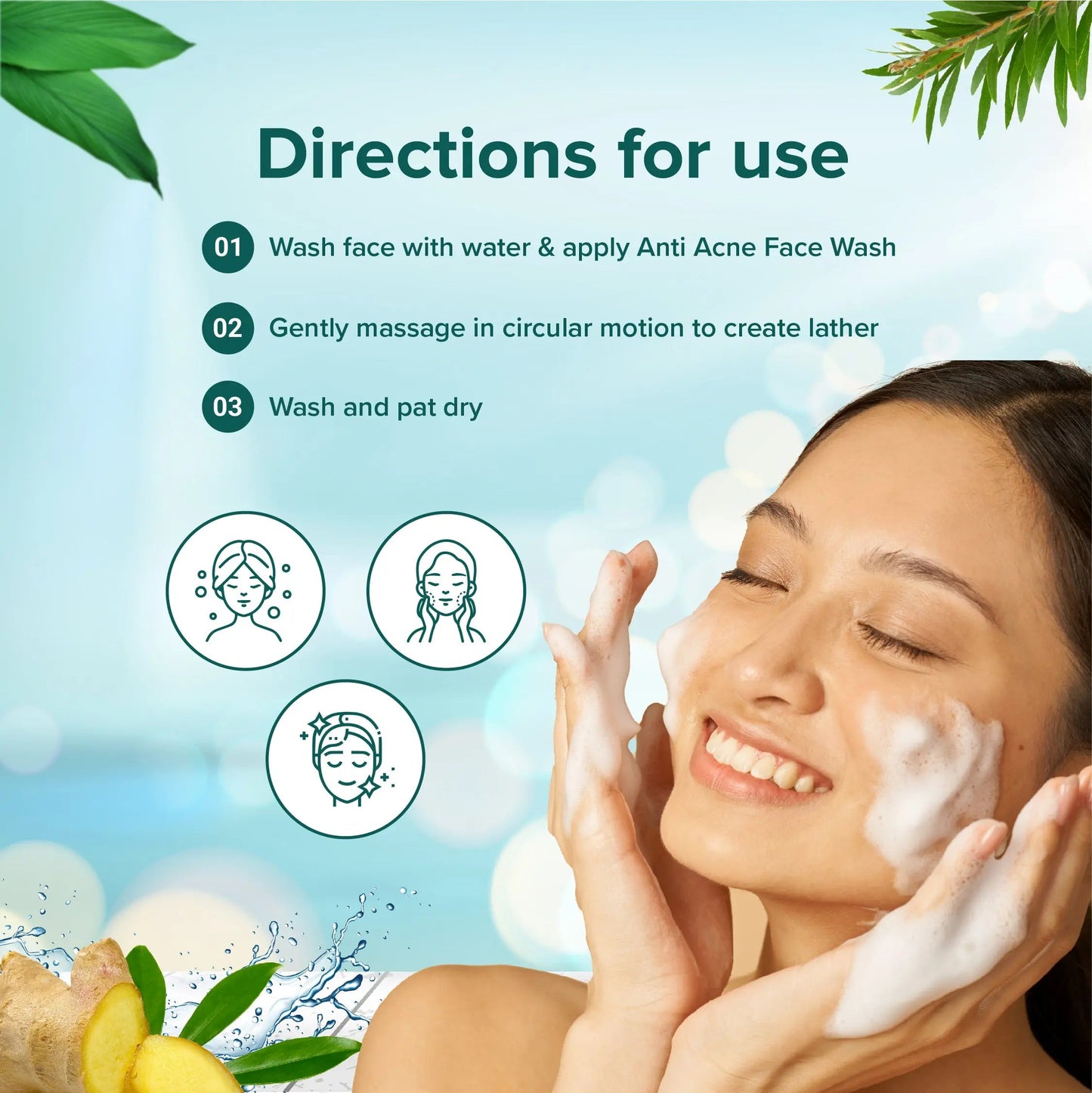 Anti Acne Face Wash - For Radiant & Spotless Skin, 150 ml 150ml