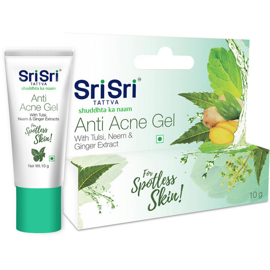 【Sri Sri Tattva】 Anti Acne Gel - Spotless Skin｜ ニキビ対策ジェル（スポットレススキン）｜ 10g