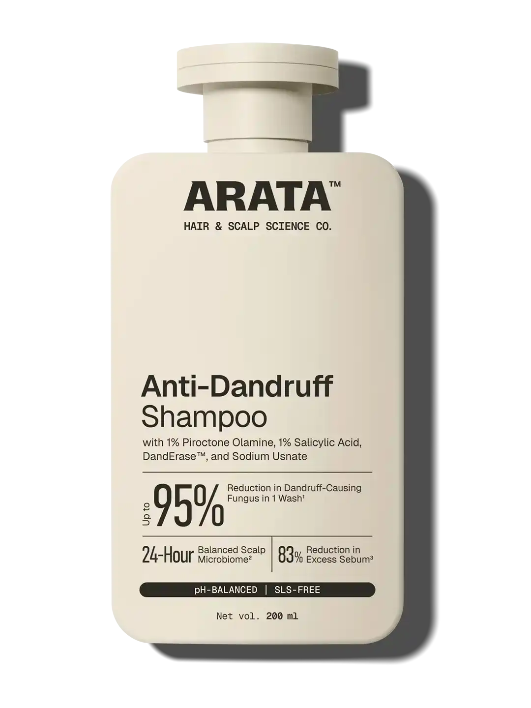 【Arata】 Anti-Dandruff Shampoo - 200 ml｜アンチダンドラフ シャンプー｜200 ml