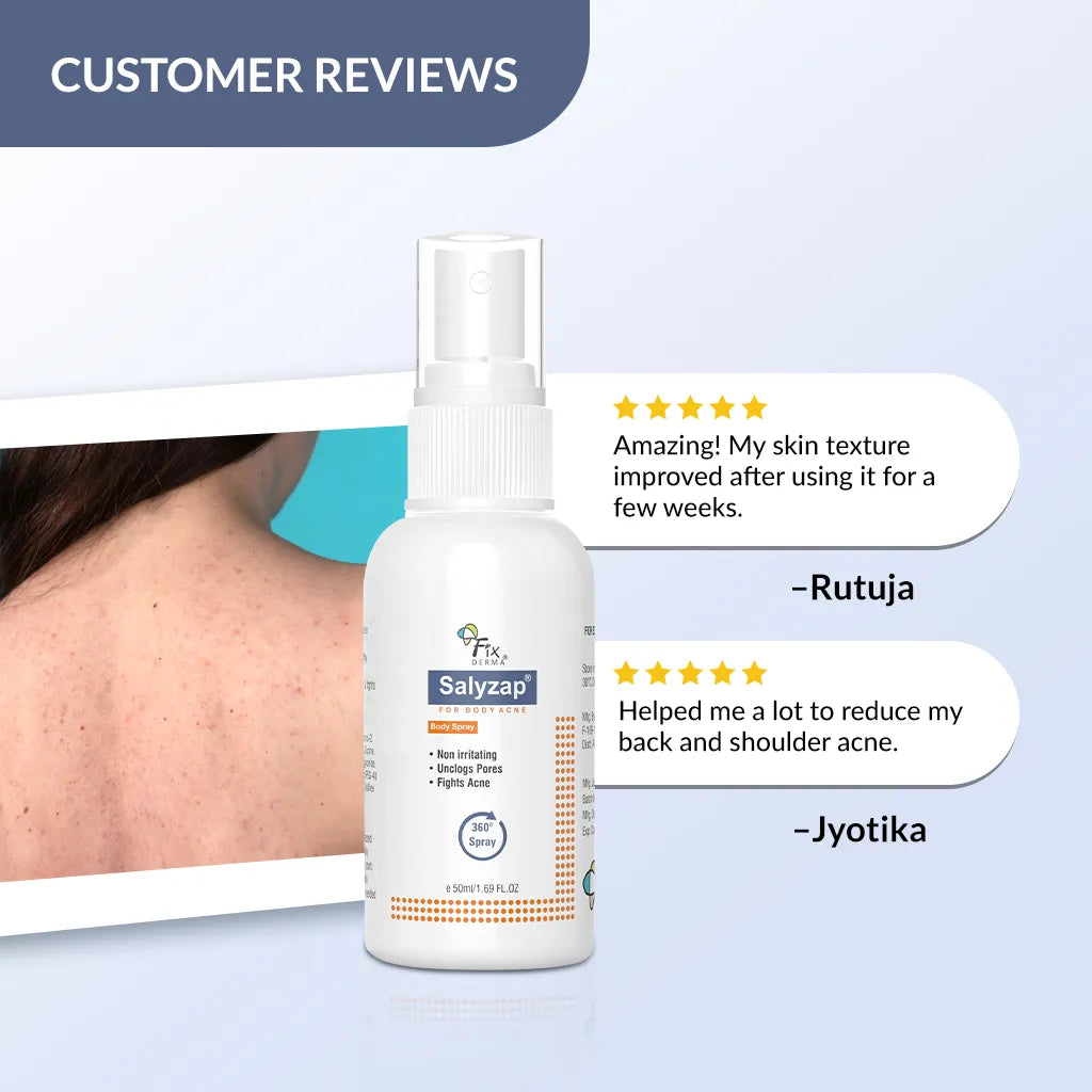 Salyzap Spray for Body Acne 50ml