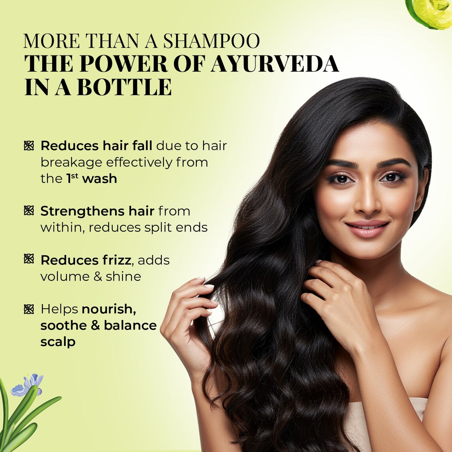 Anti Hairfall Shampoo | Rosemary, Amla & 12 Herbs 200ml