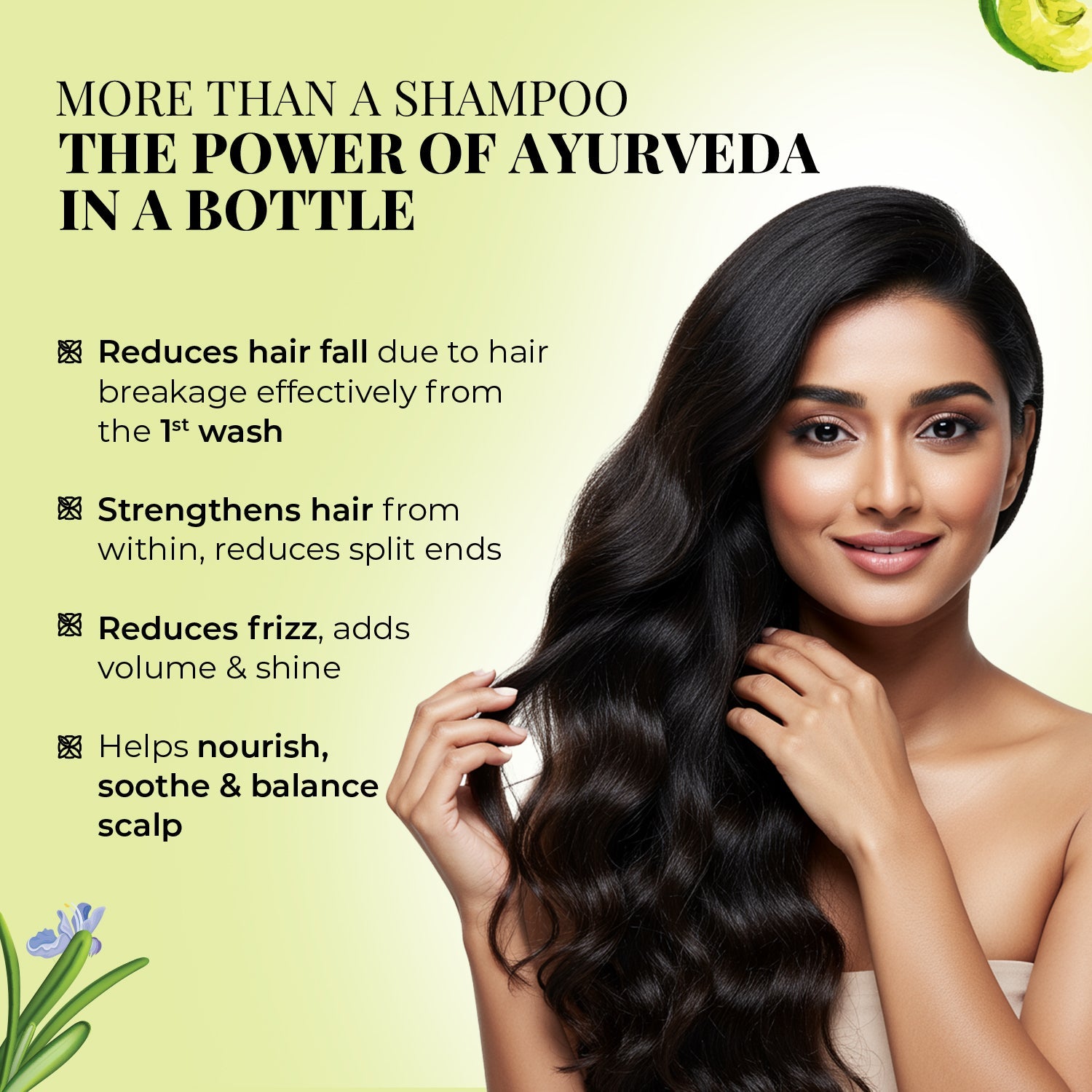 Anti Hairfall Shampoo | Rosemary, Amla & 12 Herbs 200ml