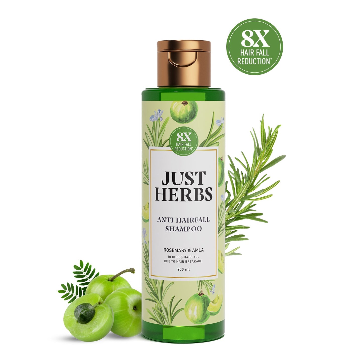 Anti Hairfall Shampoo | Rosemary, Amla & 12 Herbs 200ml
