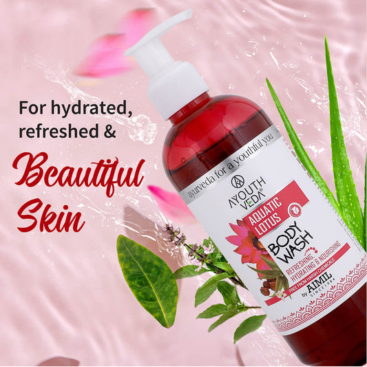 Aquatic Lotus Body Wash  With Super Hydrating & Refreshing Formula -(Net Qty-300ml) 300ml