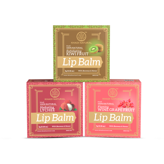 Lychee, Watermelon & Wine Grapefruit Lip Balm Combo