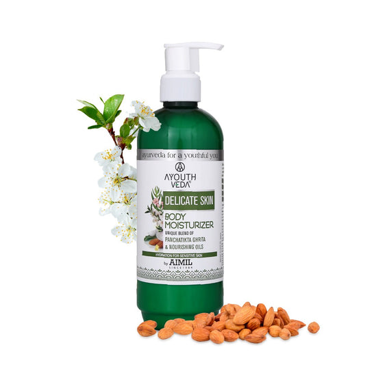 Delicate Skin Body Moisturizer For Intense Moisturization Net qty.- 300ml 300ml